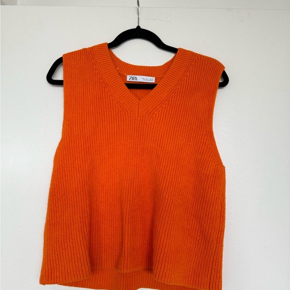 ZARA KNIT VEST - Picture 2 of 6